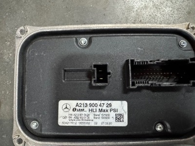 Перетворювач модуль лампи led mercedes a2139004729 nowa оригінал оригінальний номер фото №1
