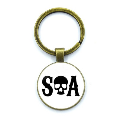 SONS OF ANARCHY LOGOTIPO KEY CHAIN KEY RING FREEDOM SYMBOL PENDANT АНАРХИЯ  