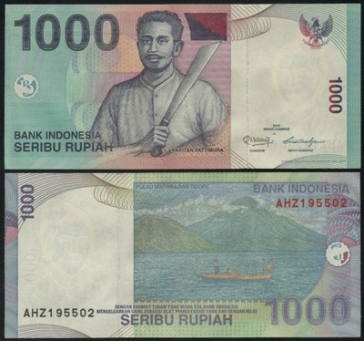 $ Indonezja 1000 RUPIAH P-141m UNC 2013