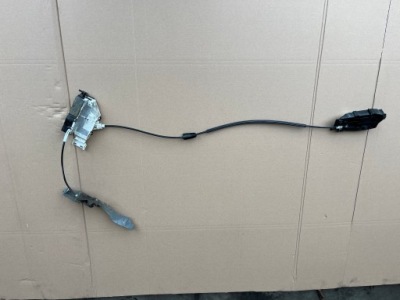 Правий передній замок двері citroen c4 6pin 9647173880 + ручка фото №1