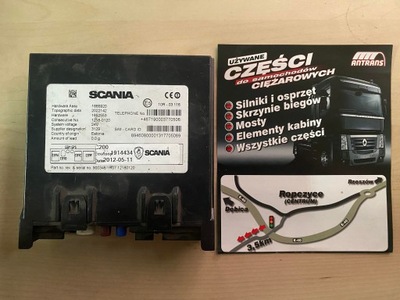 Комунікатор модуль телефону gsm gps rcu scania r фото №1
