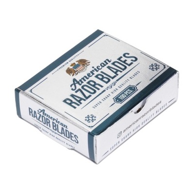 American Razor Blades połówki żyletek do golenia 100szt