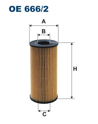 FILTRO ACEITES FILTRON FIL OE666/2  