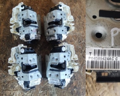 Замок дверь правый задняя dodge avenger p04589424ac фото №1