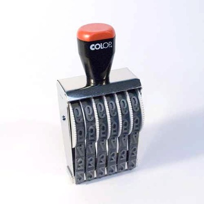 numerator COLOP ręczny 6 CYFR 15mm