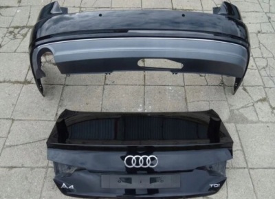 Бампер audi a4 b9 8w5 задня задній фото №1