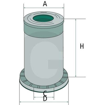 FILTER AIR EXTERIOR DONALDSON P781373 AL788  