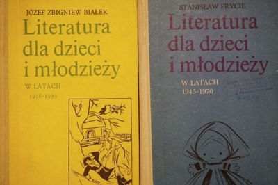 2x LITERATURA DLA DZIECI I MŁODZIEŻY W LATACH 1918