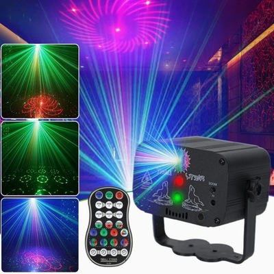 ZREE LASEROWE OŚWIETLENIE SCENICZNE LED PEŁNOKOLOROWE STEROWANE ŚWIATŁO