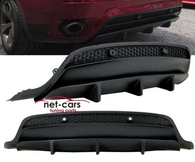 Дифузор накладка задня bmw x6 e71 e72 зразок m-performance фото №1