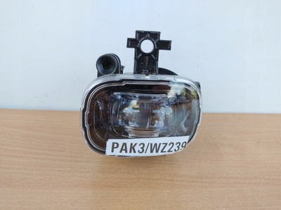 Левый противотуманная фара led drl hella nissan renault megane clio 261550862r pak3/wz239 фото №1