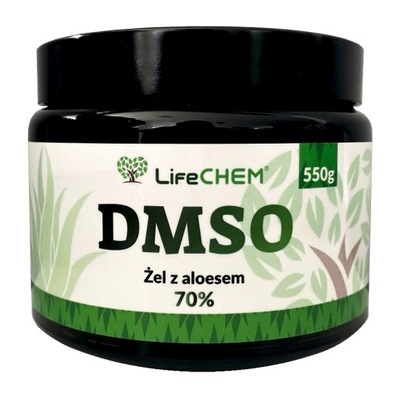 Żel DMSO Czystość 99,99% + ALOES | 550g | LifeCHEM