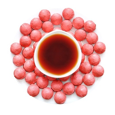 Herbata Czerwona PU ERH TUOCHA ROSE 1kg prasowana puerh