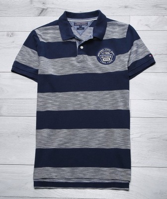 TOMMY HILFIGER KOSZULKA POLO SLIM FIT r M