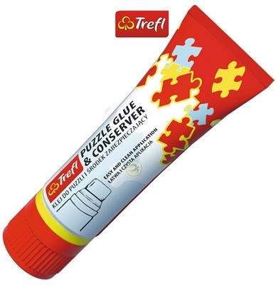 TREFL KLEJ DO PUZZLI 70 ML Z GĄBECZKĄ