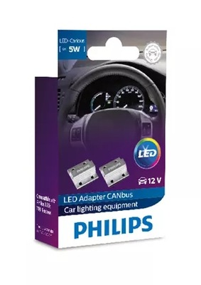 PHILIPS W5W 12V 5W 12956X2 2 ШТ. LED (СВІТЛОДІОД) CANBUS