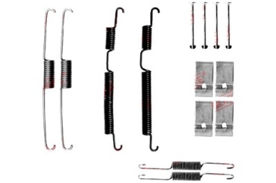 Quick brake 105-0035 набор дополнительных, тормозные колодки тормозные фото №1