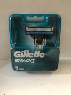 Gillette mach 3 nożyki 5 szt