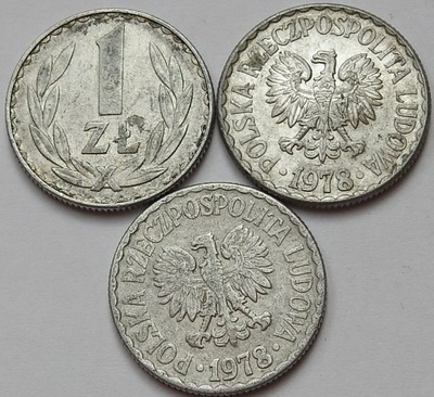 1 zł złoty 1978 bzm z obiegu piękne