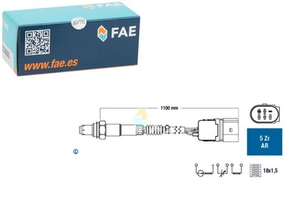 SONDA LAMBDA BMW 5 E60 5 E61 6 E63 6 E64 4.4 09.03-12.10 FAE  