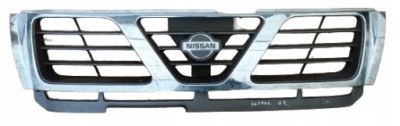 Решітка решітка радіатора решітка  бампера перед 62310vb000 nissan patrol y61 gr 97- фото №1