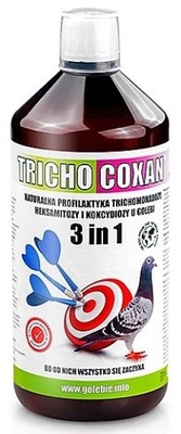 TRICHO-COXAN trichomonadoza heksamitoza kokcydioza 1L