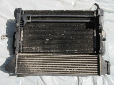 Радіатор wody + інтеркулер kpl. bmw e46 320d 99r фото №1