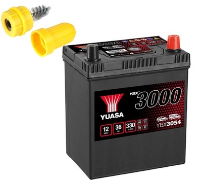 АКУМУЛЯТОР YUASA YBX3054 36AH 330A + ЩІТКА В ПОДАРУНОК!