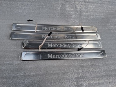 Mercedes s-klasa w223 накладки порогові фото №1