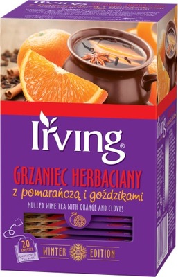 Herbata czarna ekspresowa Irving 40 g Grzaniec