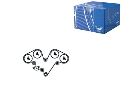 Skf комплект - набір ремінь розподільного валу 60603056 55191 фото №1