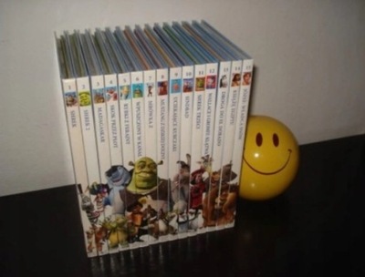 Kolekcja DreamWorks -Kultowe Animacje 15 DVD Shrek