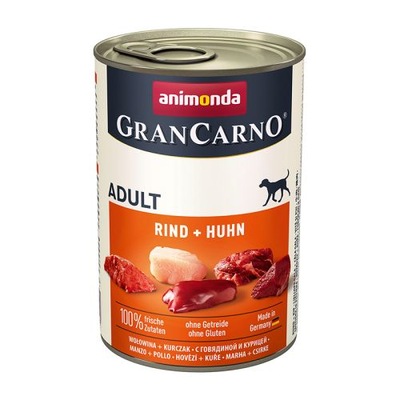 Animonda GranCarno Wołowina Kurczak 400 g