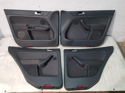 Обшивки обивка дверь kpl vw golf v plus eu фото №1