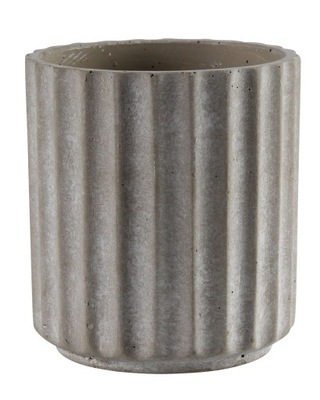 Doniczka osłonka Bent beton 19 cm