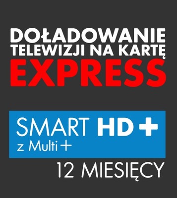 Doładowanie TNK, Telewizja Na Karte, Smart + Multi 12 miesięcy