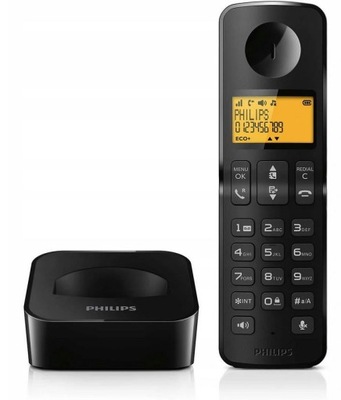 Telefon bezprzewodowy Philips D2101B/38