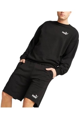 PUMA MĘSKI DRES KOMPLETNY RELAXED CZARNY r.L