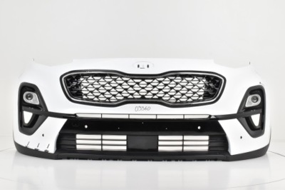 Kia sportage iv lift 2019- бампер передній 4xpdc фото №1