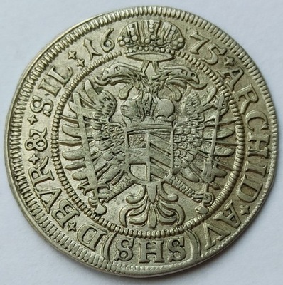 6 Krajcarów Śląsk 1675 Wrocław