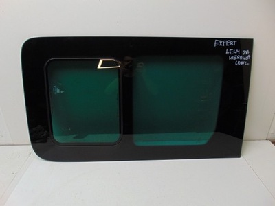 Стекло боковая левая задняя za водитель expert scudo jumpy 2007- long открывание фото №1