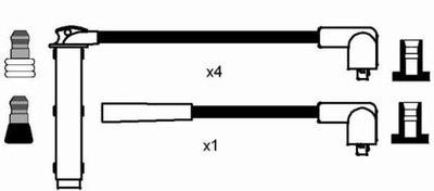 ПРОВОДИ ВИСОКОГО НАПРУГИ КОМПЛЕКТ NGK RC-RV415 GHT284