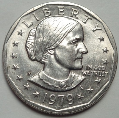 USA - 1 dolar - 1979 P - Susan B. Anthony Dollar