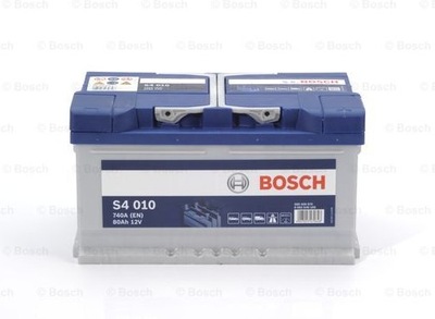 АКУМУЛЯТОР 80AH 740A S4 P+ BOSCH