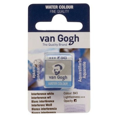 Van Gogh Akwarela Biały Interferencyjny 843