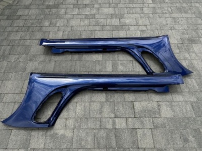 Porsche gt4 молдинг поріг ліва права фото №1