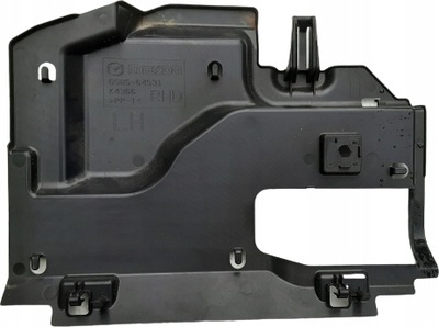 Захист корпус ліва uk mazda 6 gh фото №1