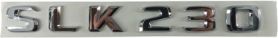 EMBLEMA INSCRIPCIÓN MERCEDES SLK 230  