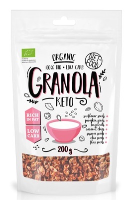 Granola KETO BIO 200g - Diet Food