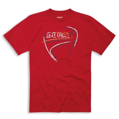 DUCATI T-Shirt Męski Heartbeat Red S